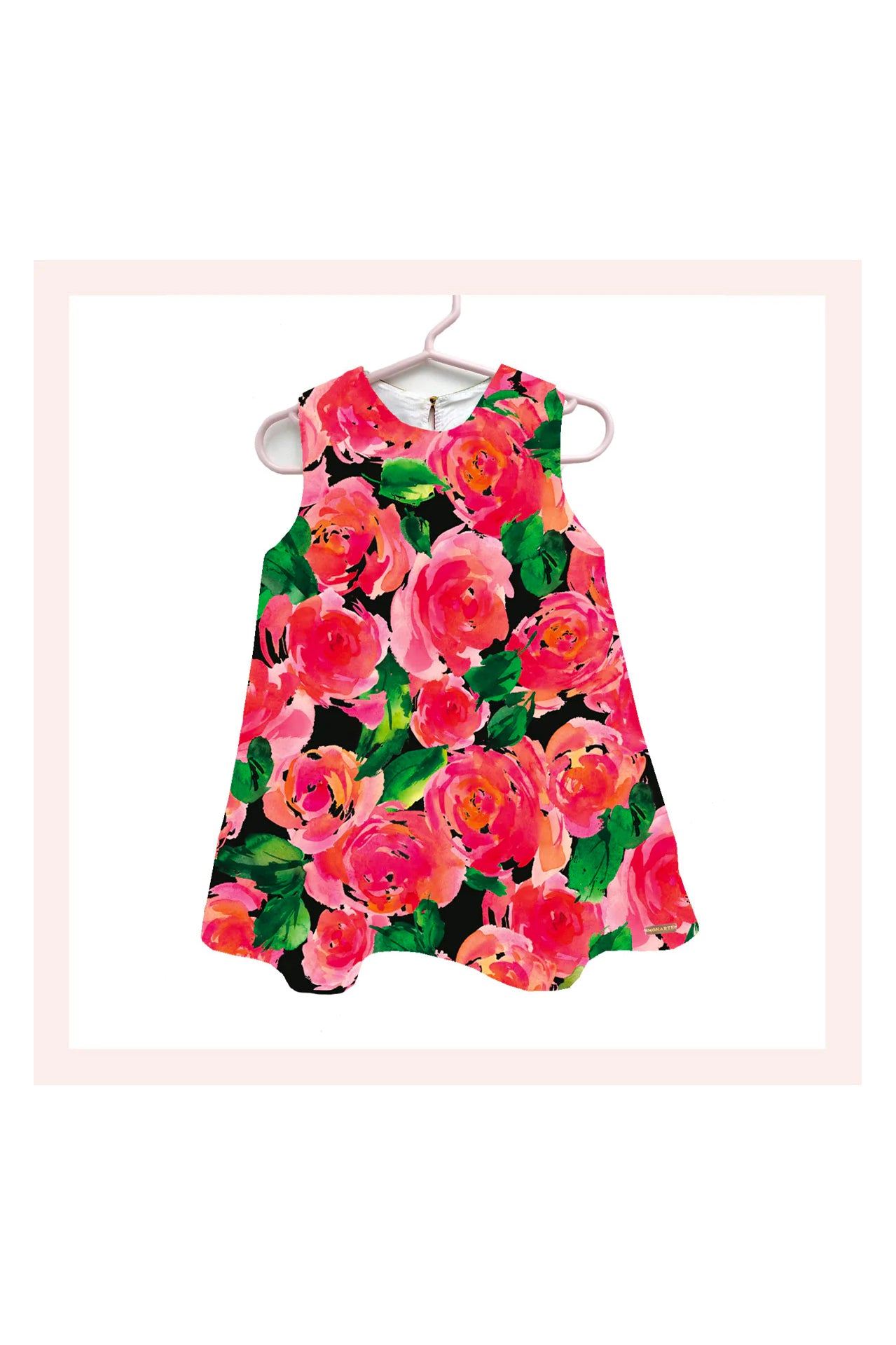 Bubbly Garden Girl's Sleeveless Dress