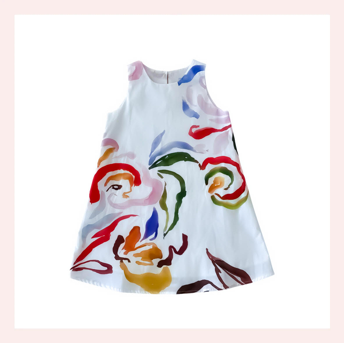 Serenity Bloom Girl's Sleeveless Dress