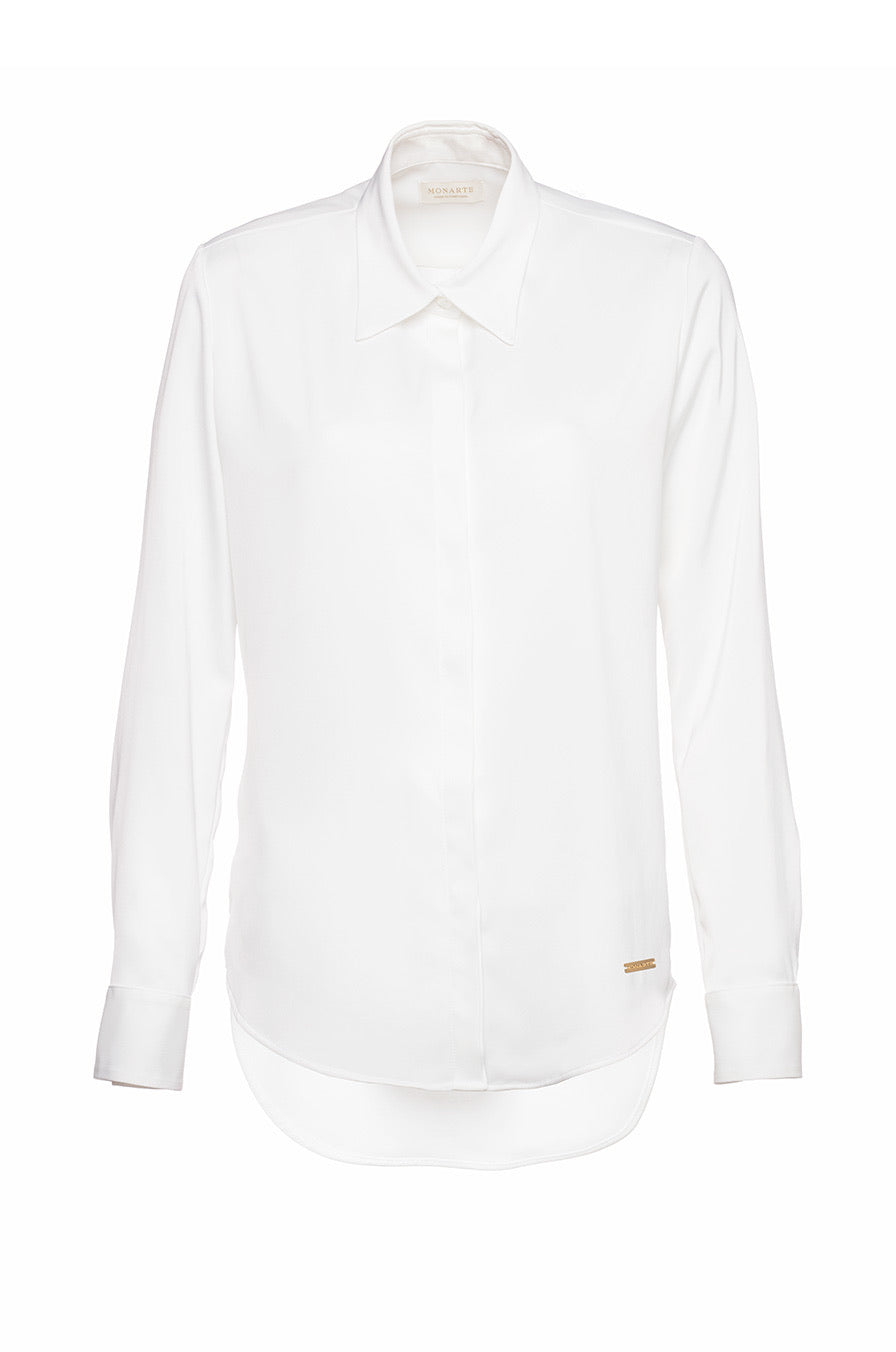 White Canvas Shirt