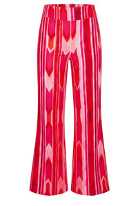 Rose Heat High Waist Trousers