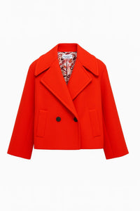Orange Short Coat