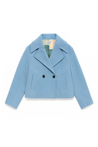 Blue Light Short Coat