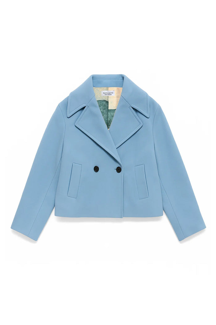 Blue Light Short Coat