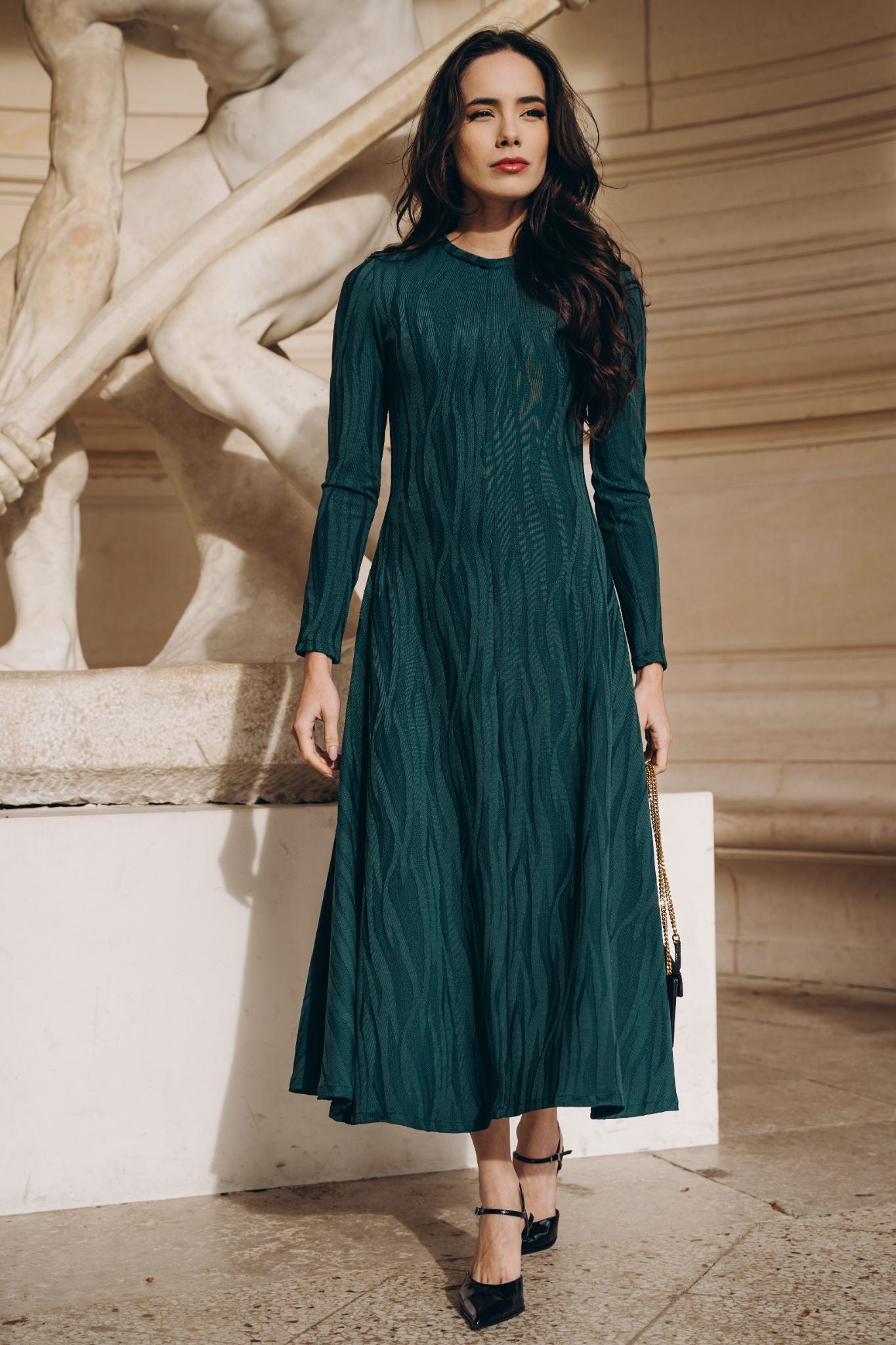 Sacramento Green Knitted Dress Sacramento Green Knitted Dress