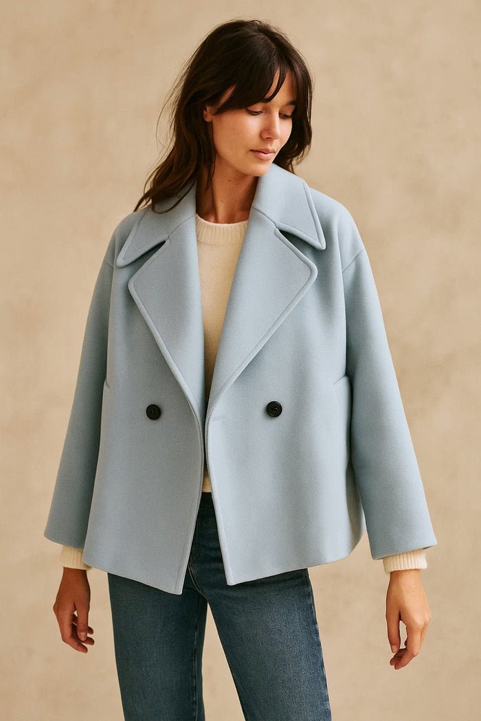 Blue Light Short Coat