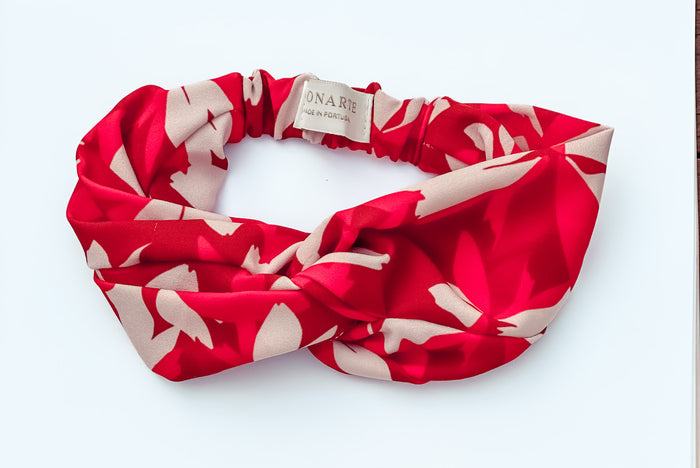 Red Blossom Headband - Monarte