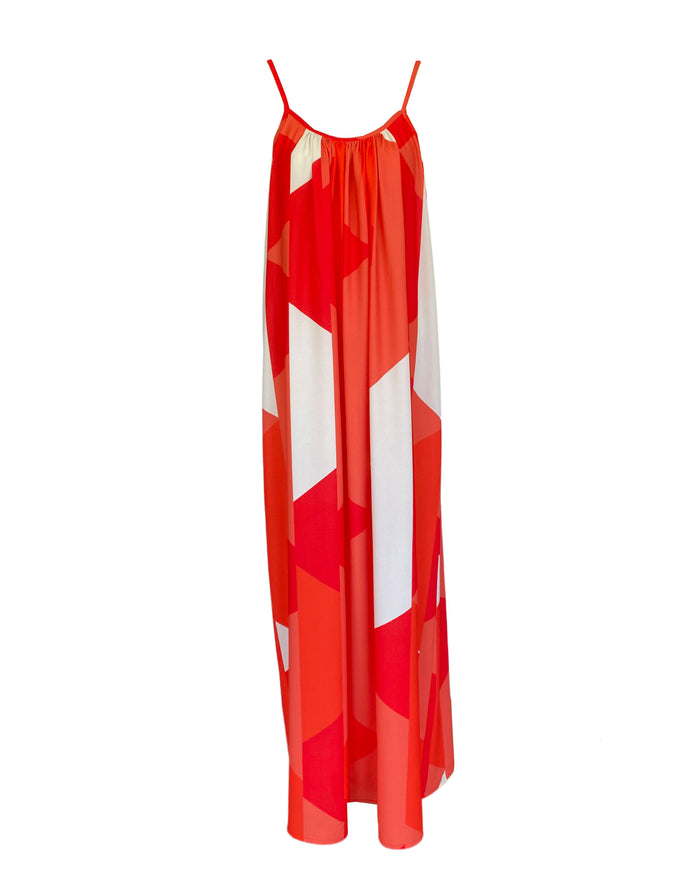 Red Velvet Resort Maxi Dress